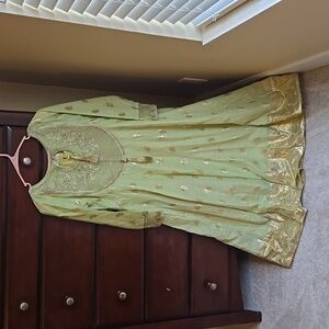 Pakistani designer shalwar kameez